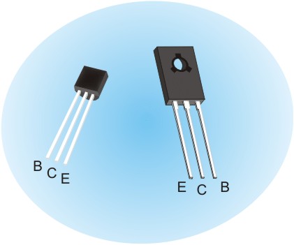 MJE13003 and 13003 transistors. Another option Pinout.